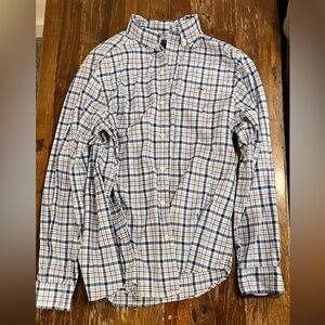Vineyard Vines Blue and White Checkered Shirt